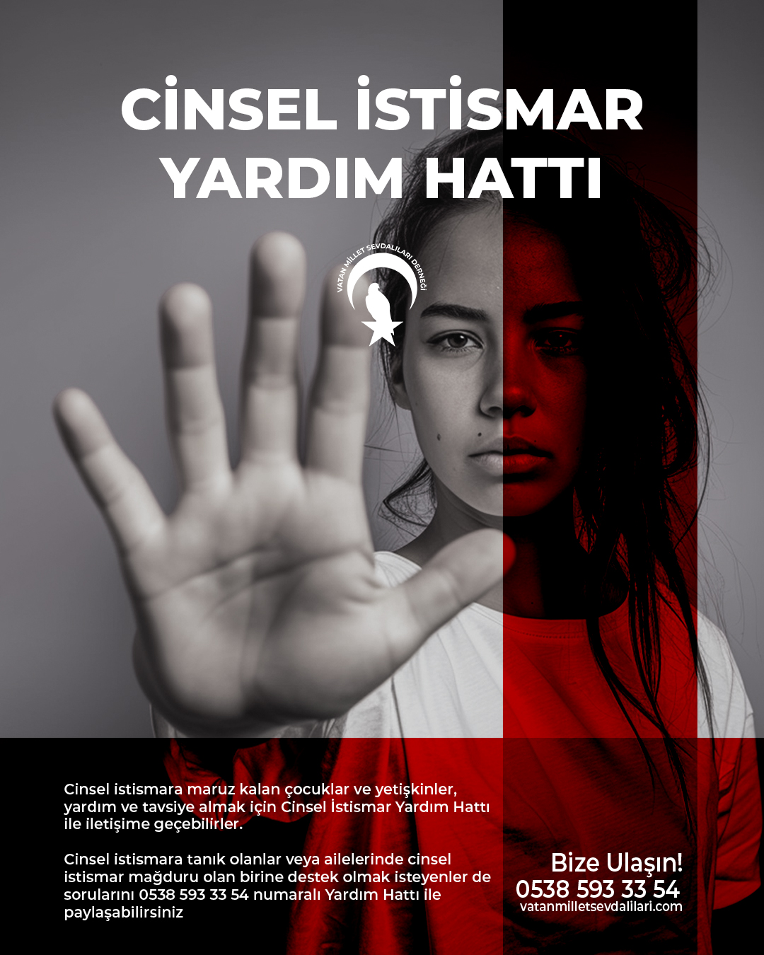 CİNSEL İSTİSMAR YARDIM HATTI